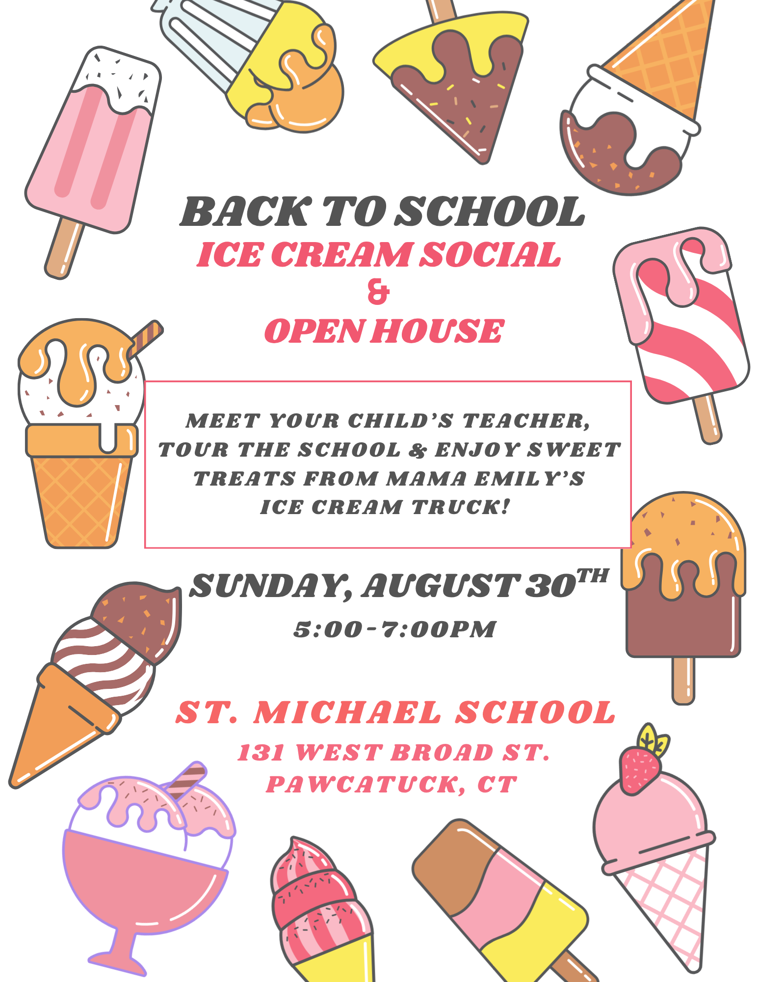 Join Us at Our Back to School Social!